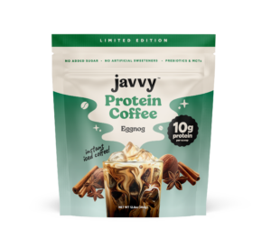 Eggnog Protein Coffee